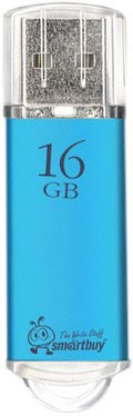 USB Flash SmartBuy 16GB V-Cut Blue (SB16GBVC-B) - 1/1