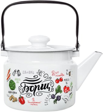 Чайник без свистка Эстет Борщ ЭТ-72635 - 1/1