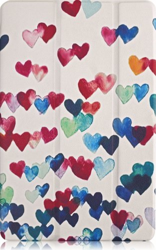 Чехол для планшета JFK Smart Case для Xiaomi Redmi Pad 10.6 (сердечки) - 1/1