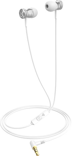 Наушники Havit HV-E303p (серебристый/белый) - 1/1