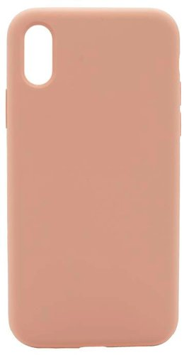 Чехол для телефона EXPERTS Silicone Case для Apple iPhone X / XS (грейпфрутовый) - 1/1