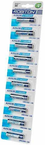 Элементы питания Robiton Standard LR6 BL10 - 1/1