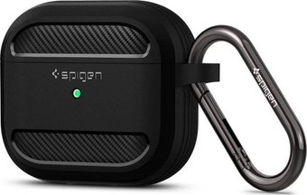 Чехол Spigen Rugged Armor ASD01978 (для AirPods 3, черный) - 1/1