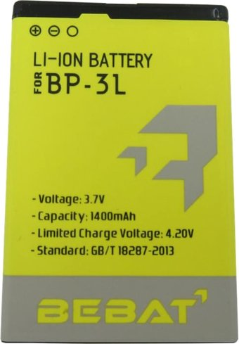 Аккумулятор для телефона Bebat BP-3L - 1/1