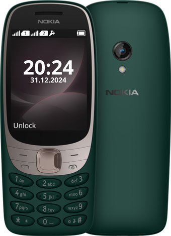 Кнопочный телефон Nokia 6310 (2024) Dual SIM TA-1607 (зеленый) - 1/1