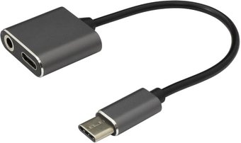 Адаптер SBOX Type-C-Type-C+3.5 - 1/1