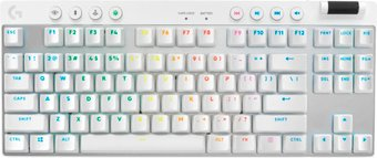 Клавиатура Logitech G Pro X TKL Lightspeed GL Tactile 920-012148 (белый, нет кириллицы) - 1/1