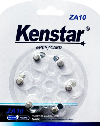 Батарейка Kenstar ZA10 BL-6 Zinc Air (6 шт) - 1/1
