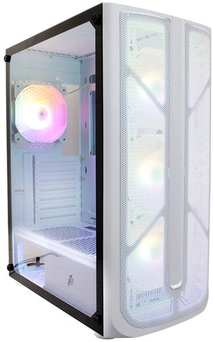 Корпус 1stPlayer Firebase X4-WH-4F1-W - 1/1