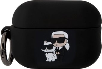 Чехол CG Mobile Karl Lagerfeld для AirPods Pro 2 KLAP2RUNKC (черный) - 1/1