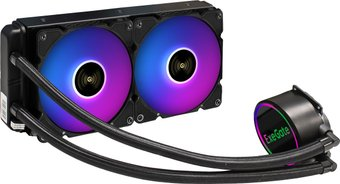 Система жидкостного охлаждения для процессора ExeGate BlackWater-240.PWM.ARGB EX293458RUS - 1/1