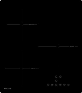 Варочная панель Weissgauff HI 430 BA Cross - 1/1