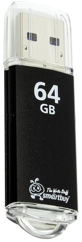 USB Flash SmartBuy 64GB V-Cut Black (SB64GBVC-K3) - 1/1