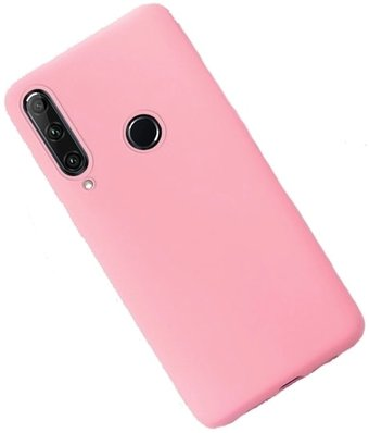 Чехол для телефона Case Matte для Huawei Y6p (светло-розовый) - 1/1