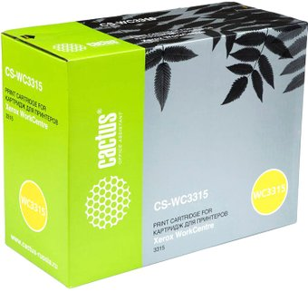 Картридж CACTUS CS-WC3315 (аналог Xerox 106R02308) - 1/1