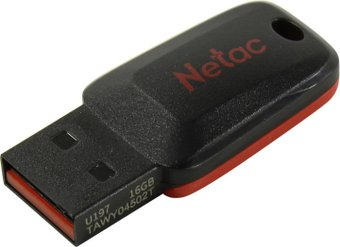 USB Flash Netac U197 USB 2.0 16GB NT03U197N-016G-20BK - 1/1