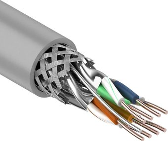 Кабель Rexant 01-0542 без разъемов (305 м, серый) - 1/1