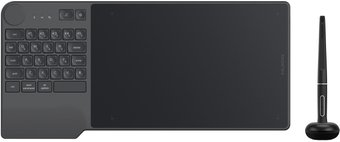 Графический планшет Huion Inspiroy Keydial KD200 (черный) - 1/1