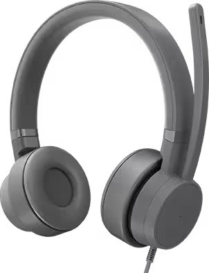 Наушники Lenovo Go Wired ANC (серый) - 1/1