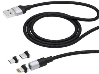 Кабель Deppa 3 в 1 72282 - 1/1