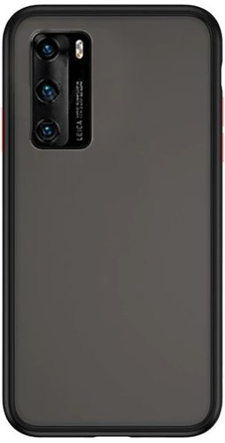 Чехол для телефона Case Acrylic для Huawei P40 (черный) - 1/1