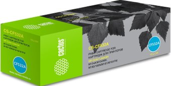 Картридж CACTUS CS-CF532A (аналог HP CF532A) - 1/1