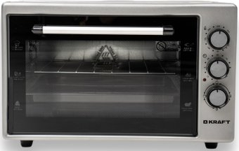 Мини-печь Kraft KF-MO3800GR (серый) - 1/1