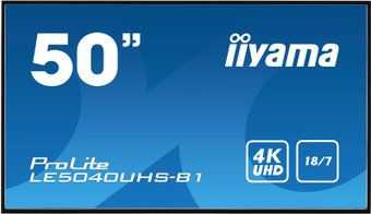 Информационная панель Iiyama LE5040UHS-B1 - 1/1