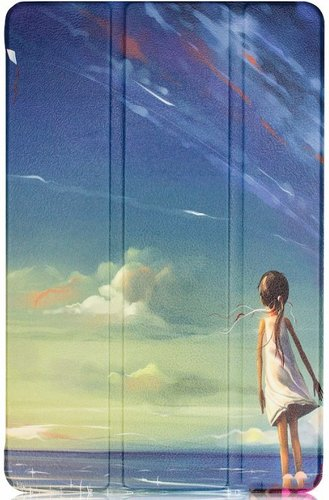 Чехол для планшета JFK Smart Case для Samsung Galaxy Tab A9+ (морской пейзаж) - 1/1