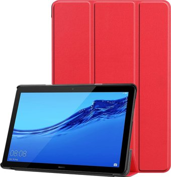 Чехол для планшета KST Smart для Huawei MediaPad T5 10.1 (красный) - 1/1