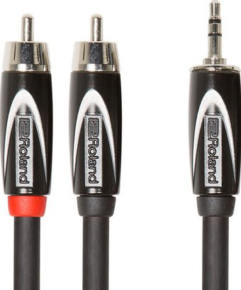 Кабель Roland RCC-5-352R 3.5 мм - 2 x RCA (1.5 м, черный) - 1/1