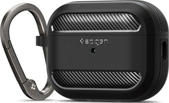 Чехол Spigen Rugged Armor Pro ACS05482 (для AirPods Pro 2/1, черный) - 1/1