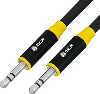 Кабель Greenconnect Russia GCR-53494 3.5 мм - 3.5 мм (1 м, черный) - 1/1