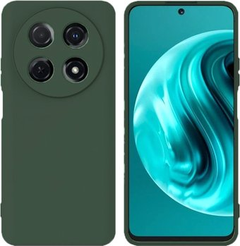 Чехол для телефона KST Silicone Cover для Huawei Nova 12i (хаки, с закрытым низом) - 1/1