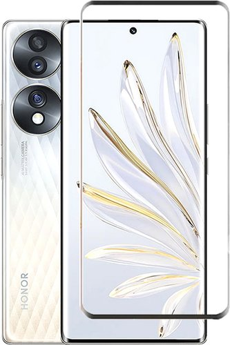 Защитное стекло KST FG для Honor 80 (черный) - 1/1