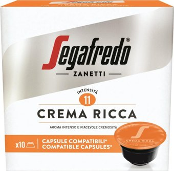 Кофе в капсулах Segafredo Zanetti Crema Ricca Dolce Gusto 10 шт - 1/1