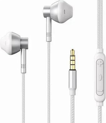 Наушники Remax RM-201 (белый/серебристый) - 1/1