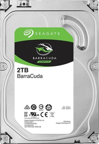 Жесткий диск Seagate Barracuda 2TB ST2000DM008 - 1/1