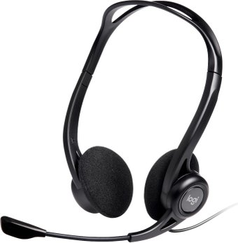 Офисная гарнитура Logitech PC Headset 960 USB - 1/1