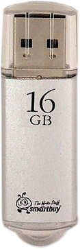 USB Flash SmartBuy 16GB V-Cut Silver (SB16GBVC-S) - 1/1