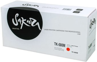Картридж Sakura Printing SATK580M (аналог Kyocera TK-580M) - 1/1