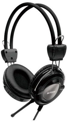 Наушники A4Tech HS-19 (черный) - 1/1