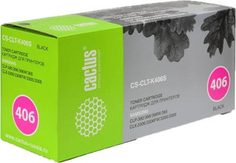 Картридж CACTUS CS-CLT-K406S (аналог Samsung CLT-K406S) - 1/1