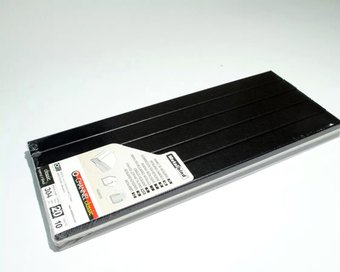 Металлический канал для переплета OPUS Classic 304x20 мм OCH2030410CZA (10 шт, черный) - 1/1