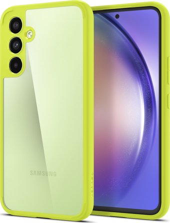 Чехол для телефона Spigen Ultra Hybrid для Galaxy A54 5G ACS06099 (лайм) - 1/1