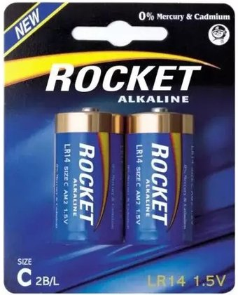 Батарейка Rocket LR14 2BL 2 шт - 1/1