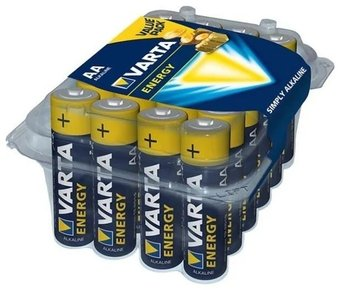 Батарейка Varta Energy LR6 AA Alkaline 4106 229 224 24 шт - 1/1