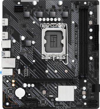 Материнская плата ASRock H610M-H2/M.2 D5 - 1/1