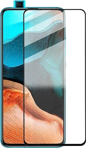 Защитное стекло KST Full glue для Xiaomi Pocophone F2 Pro (черное) - 1/1