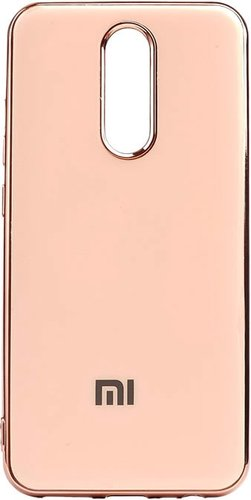 Чехол для телефона EXPERTS Plating Tpu для Xiaomi Redmi 8 (розово-золотой) - 1/1